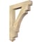 Ekena Millwork Merced Arts & Crafts Rough Sawn Bracket, Douglas Fir, 4"W x 26"D x 34"H BKT04X26X34MRC03RDF - alternate 1